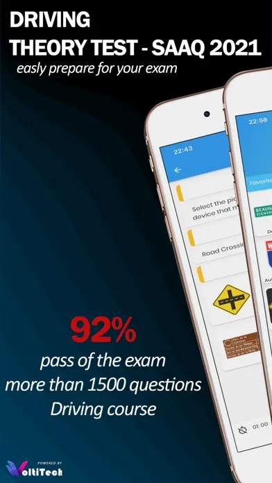 Quebec Driving Practice Test Screenshots